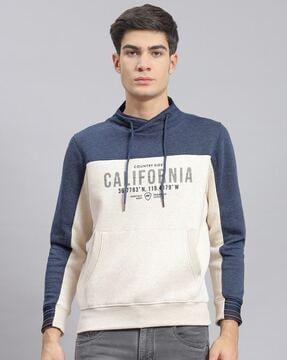 men round-neck regular fit sweatshirt