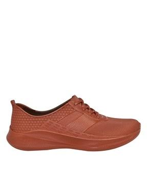 men round-toe lace-up shoes