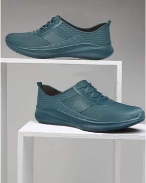 men round-toe lace-up shoes