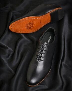 men round-toe oxfords