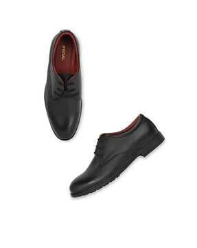 men round-toe shoes with lace fastening