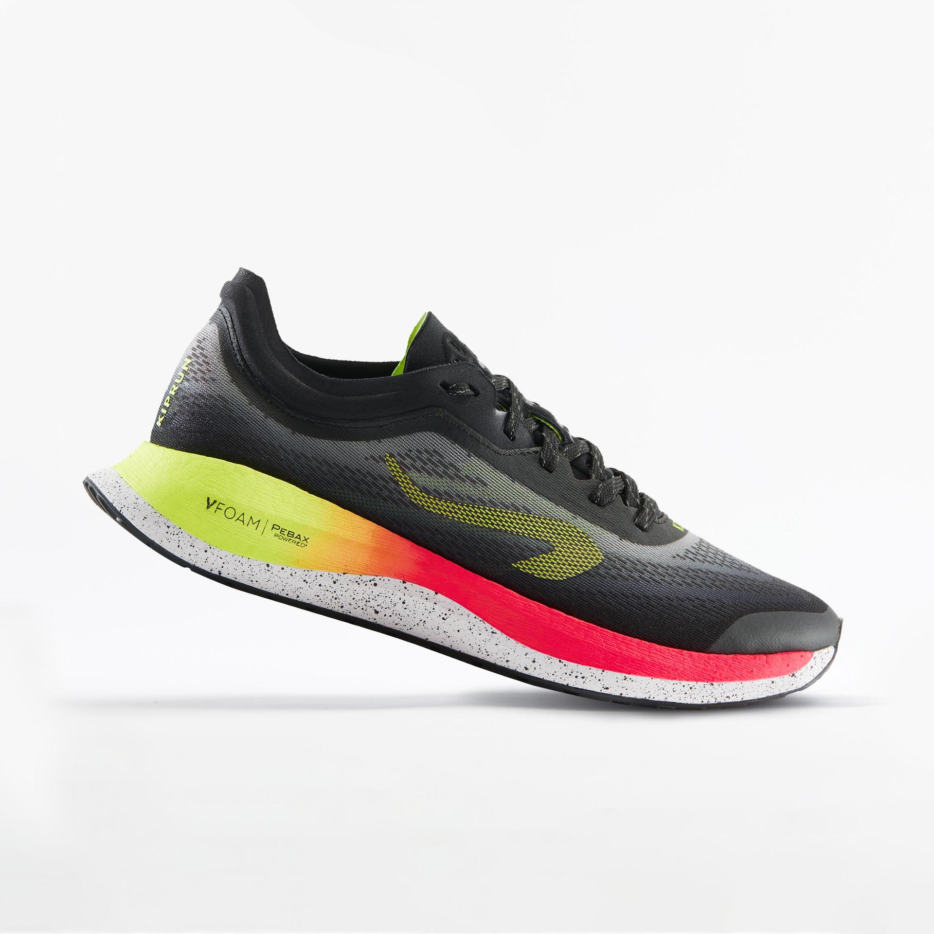 men running shoes kiprun kd500 2- black