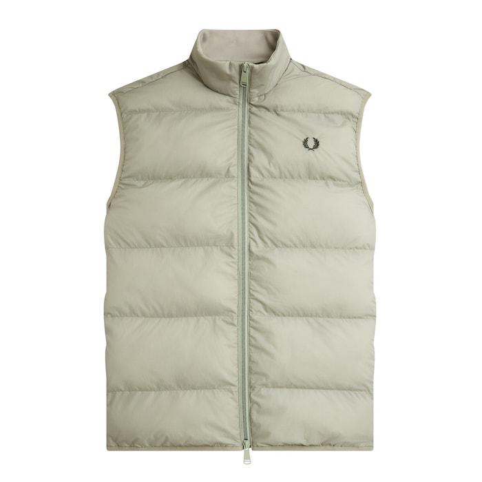 men seagrass insulated gilet