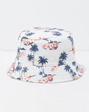 men set of 2 printed hats