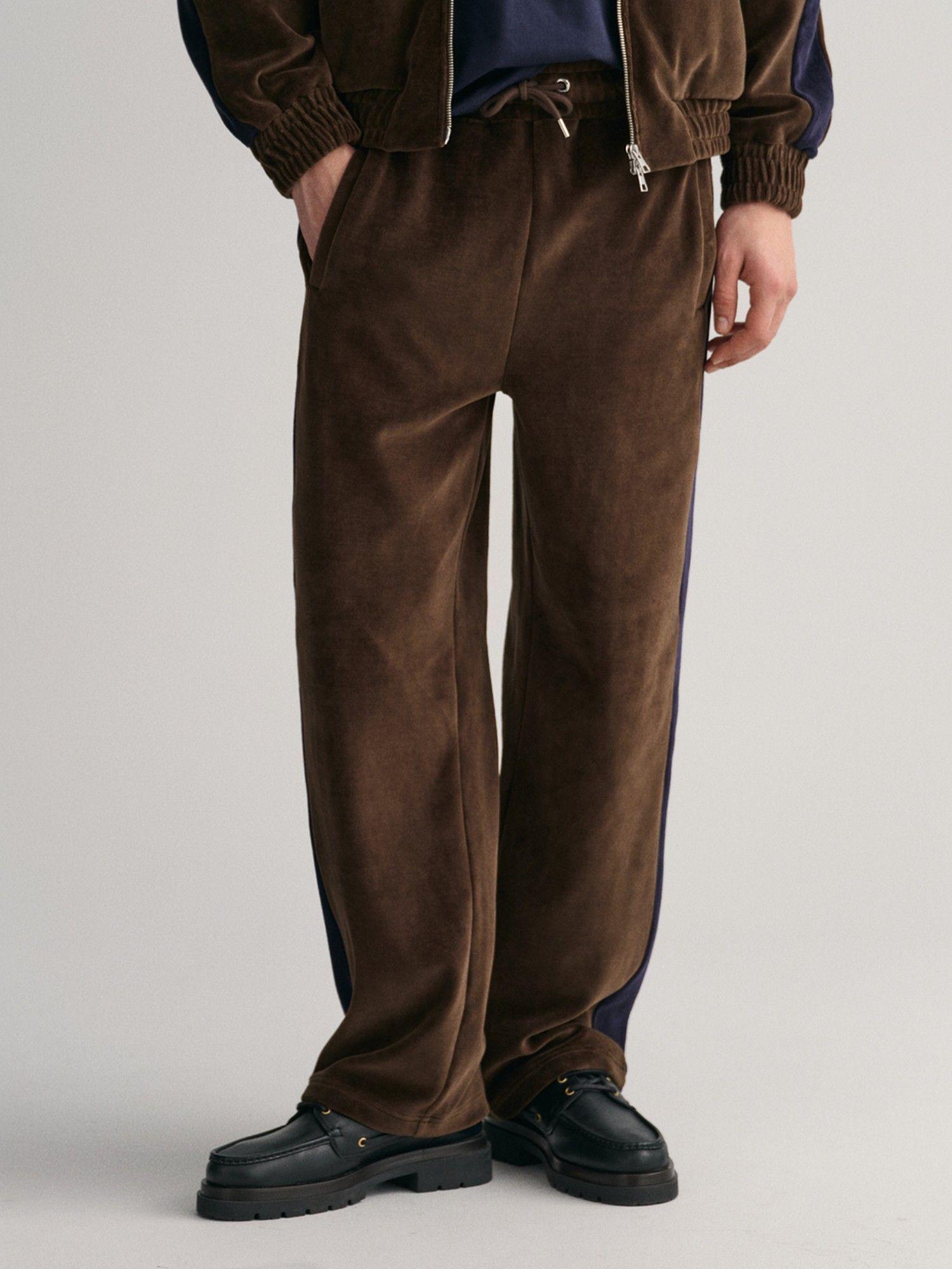 men side panel detail relaxed-fit trackpant