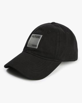 men silicon badge baseball cap
