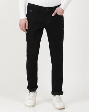 men skanders low-rise slim fit jeans