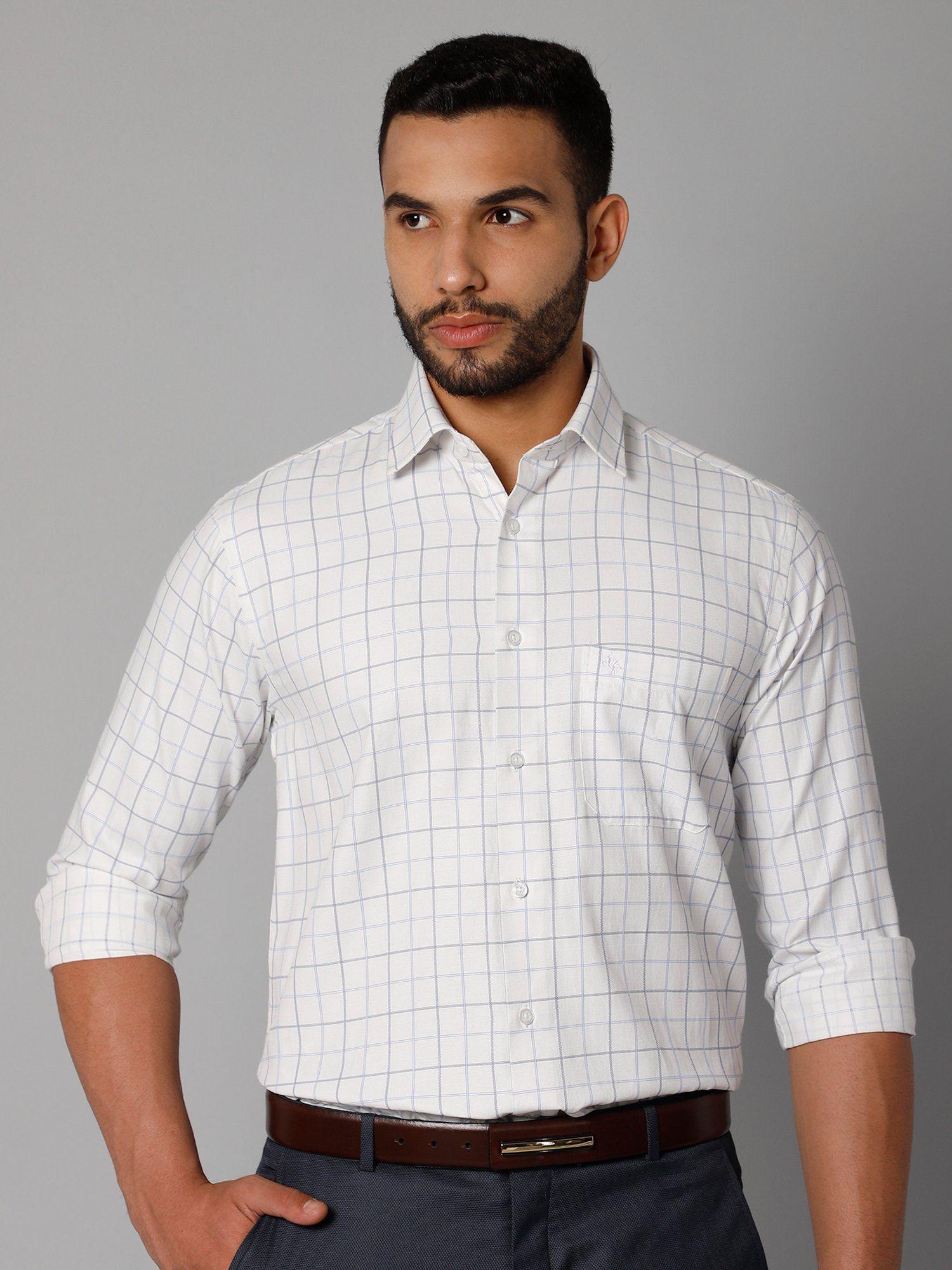 men sky blue shirt