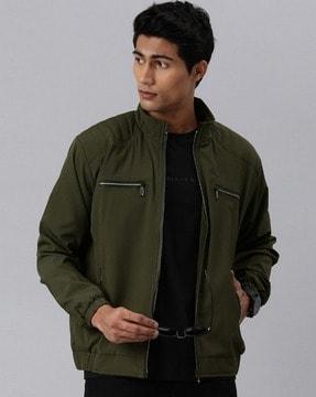 men slim fit bomber jacket