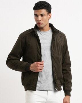 men slim fit bomber jacket