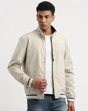 men slim fit bomber jacket