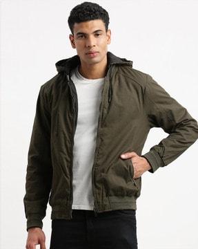 men slim fit bomber jacket