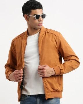 men slim fit bomber jacket