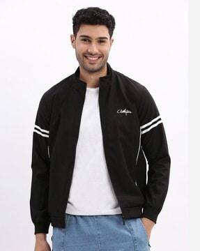 men slim fit bomber jacket