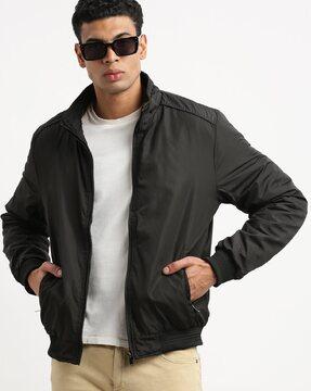 men slim fit bomber jacket