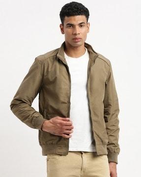 men slim fit bomber jacket