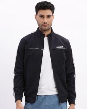 men slim fit bomber jacket