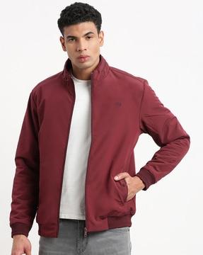 men slim fit bomber jacket