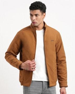 men slim fit bomber jacket