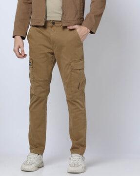 men slim fit cargo pants