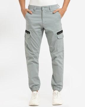 men slim fit cargo pants