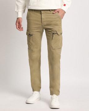 men slim fit cargo pants