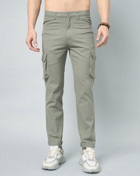 men slim fit cargo pants