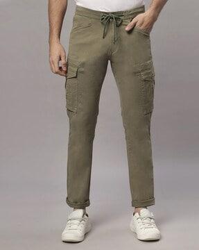 men slim fit cargo pants