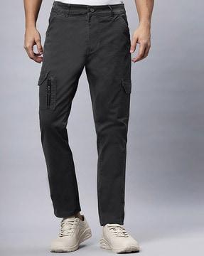 men slim fit cargo pants