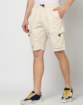 men slim fit cargo shorts