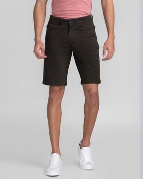 men slim fit city shorts