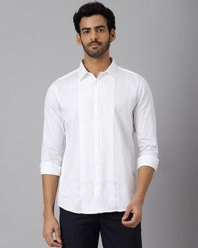 men slim fit cotton shirt