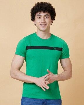 men slim fit crew-neck t-shirt