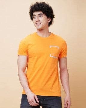 men slim fit crew-neck t-shirt