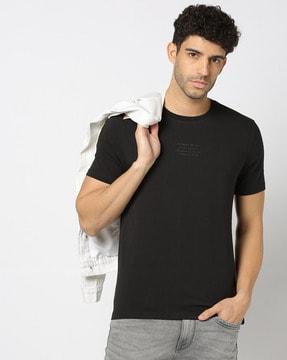 men slim fit crew-neck t-shirt