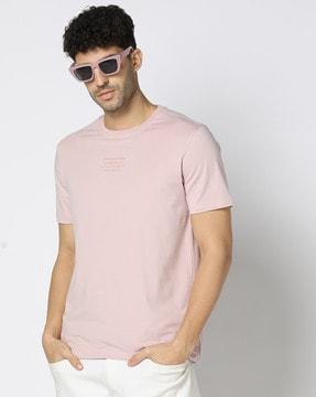 men slim fit crew-neck t-shirt