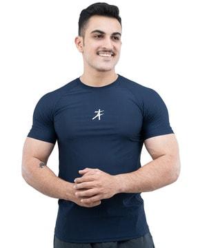 men slim fit crew-neck t-shirt