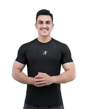 men slim fit crew-neck t-shirt