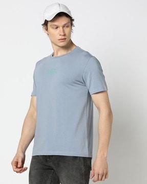 men slim fit crew-neck t-shirt