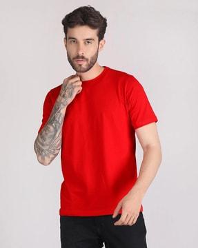 men slim fit crew-neck t-shirt