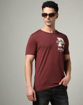 men slim fit crew-neck t-shirt