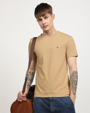 men slim fit crew-neck t-shirt