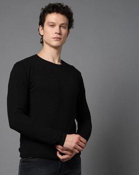 men slim fit crew-neck t-shirt