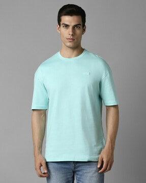 men slim fit crew-neck t-sirt