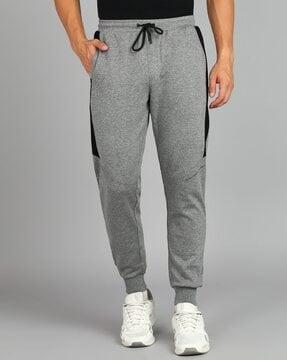 men slim-fit joggers with insert pockets