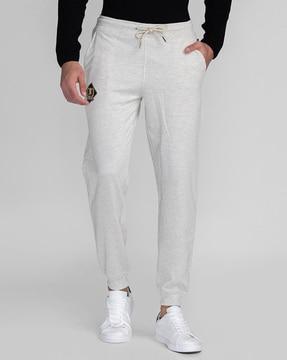 men slim fit joggers with insert pockets