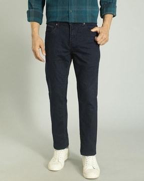 men slim fit mid-rise jeans