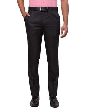 men slim fit pants with insert pockets