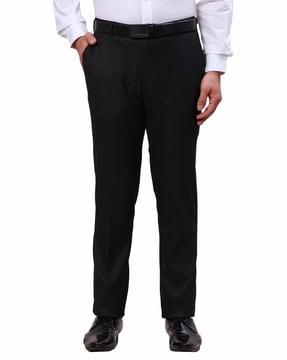 men slim fit pants with insert pockets