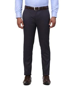 men slim fit pants with insert pockets